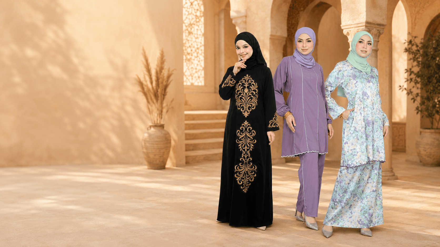 Sara Sajeeda modest fashion pieces