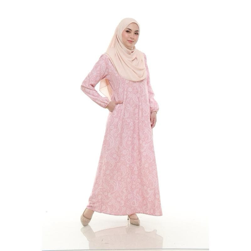 Jubah Dress Armani Exclusive Ironless | Korean Crepe |