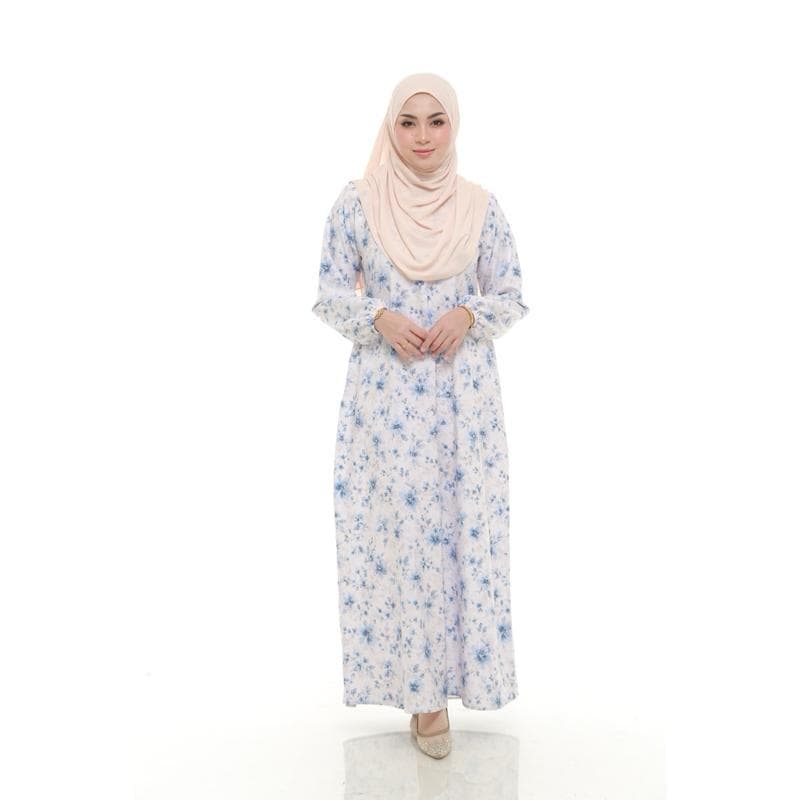 Jubah Dress Armani Exclusive Ironless | Korean Crepe |